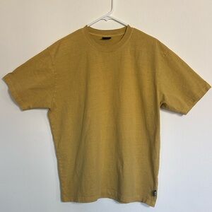 Stussy Mustard Short Sleeve Tee